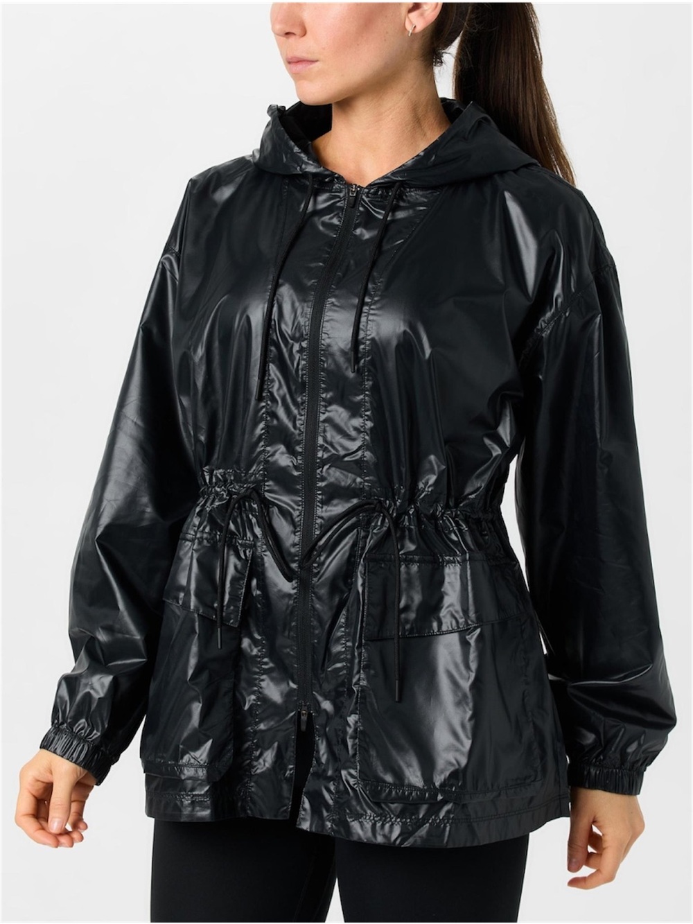 NWT $120 Nike Sportswear Oversized Jacket Lightweight Women’s Small Black